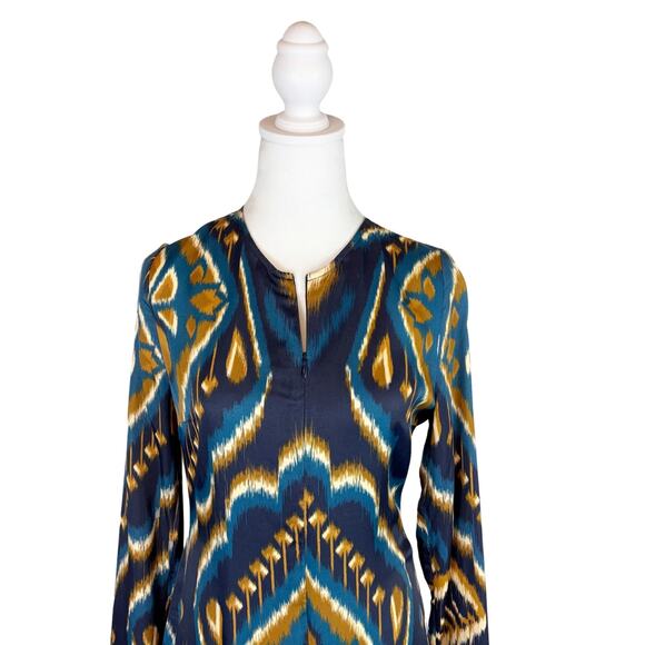 Farm Rio Lenzing Ikat Maxi Dress NWT XS - Picture 5 of 12